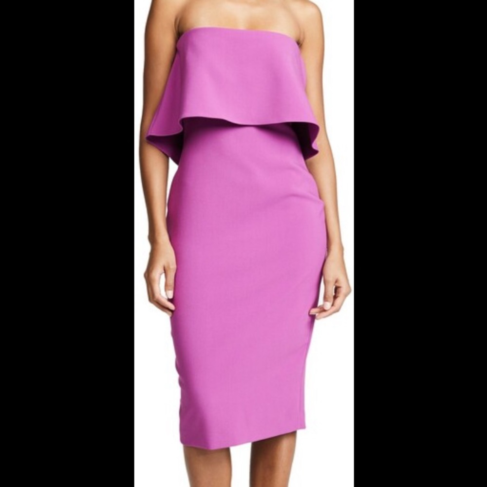 Likely Driggs Strapless Midi Dress - Purple Orchid
